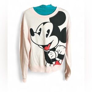 Mickey Mouse Graphic Sweatshirt Womens Sz Medoum